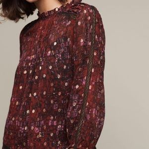 EUC HD in Paris Winterberry Blouse.